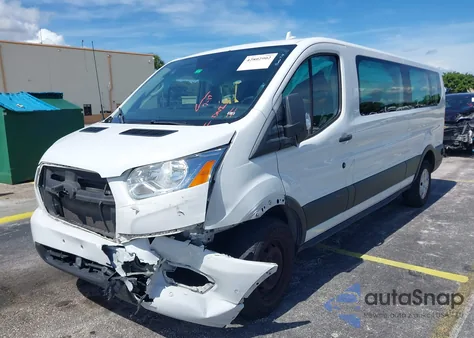 2020 Ford Transit-350 Passenger Van Xlt from USA, damaged, VIN 1FBAX2Y80LKA42137